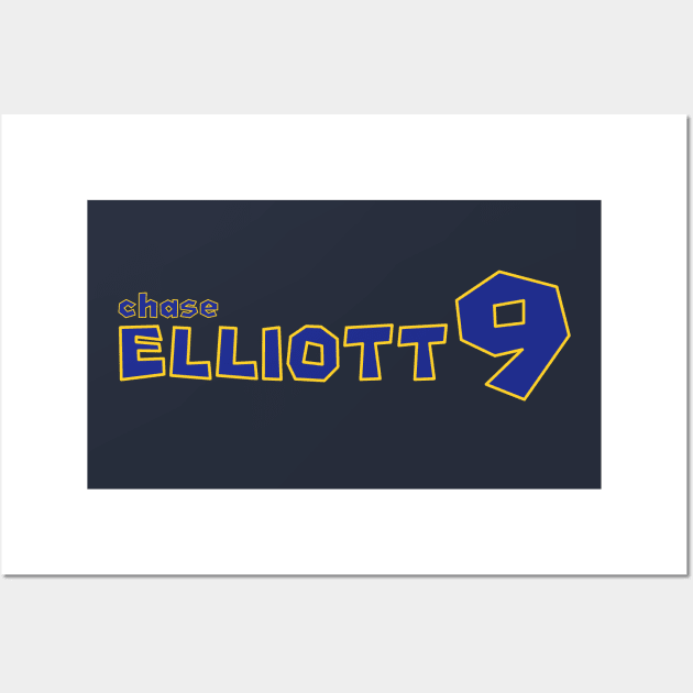 Chase Elliott '23 Wall Art by SteamboatJoe